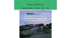 Desktop Screenshot of peteroneil.com